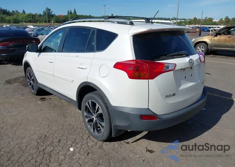 2015 Toyota Rav4 Limited z USA, uszkodzony, nr VIN 2T3DFREV4FW387133